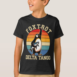 T-shirt Foxtrots Deltas Tangos Penguins Anti Trump 3