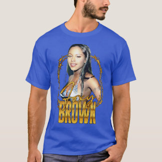 T-shirt Foxy Brown 90s Retro Rap Design