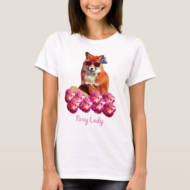 T-shirt Foxy Femme Bella Flowy T-Shirt (Devant)