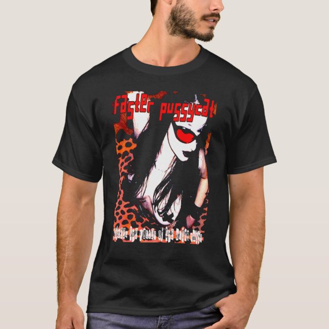 T-shirt FPS poussycat plus rapide poussycat tendance 1 tsh (Devant)