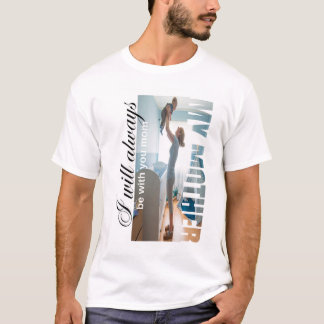 T-shirt FR : Ma mère - Mère Amoureuse & Enfant Photo Typog