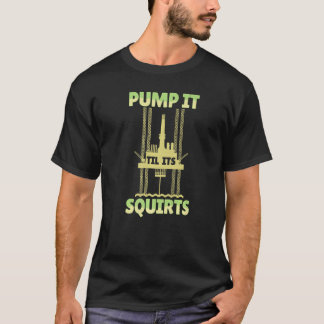 T-shirt Fracking d'écailles de forage d'huile - Fracker Oi
