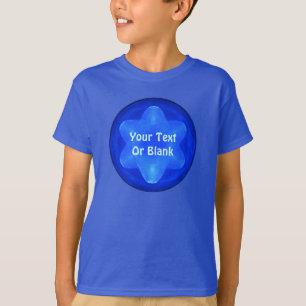 T-shirt Fractal Bluestar