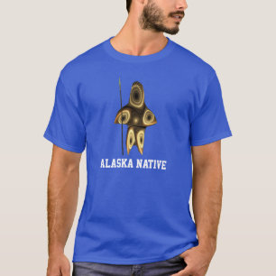 T-shirt Fractal Inuit Hunter