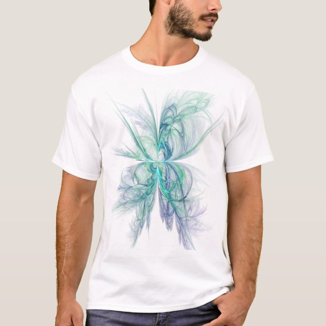 T-shirt Fractale d'énergie psychique (Devant)