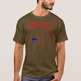 T-shirt Fractionnement stock
