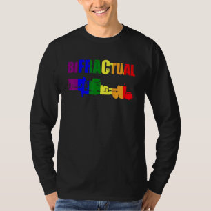 T-shirt Fracture hydraulique bifractuelle Fiole d'oléoduc