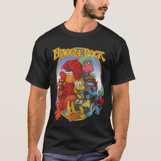T-shirt Fraggle Rock Group Hug funny