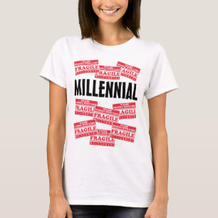 T-shirt Fragile Millénium, Manipuler Avec Soin