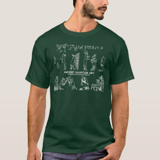 T-shirt Fragments d'art égyptien antique de Papyru satiriq