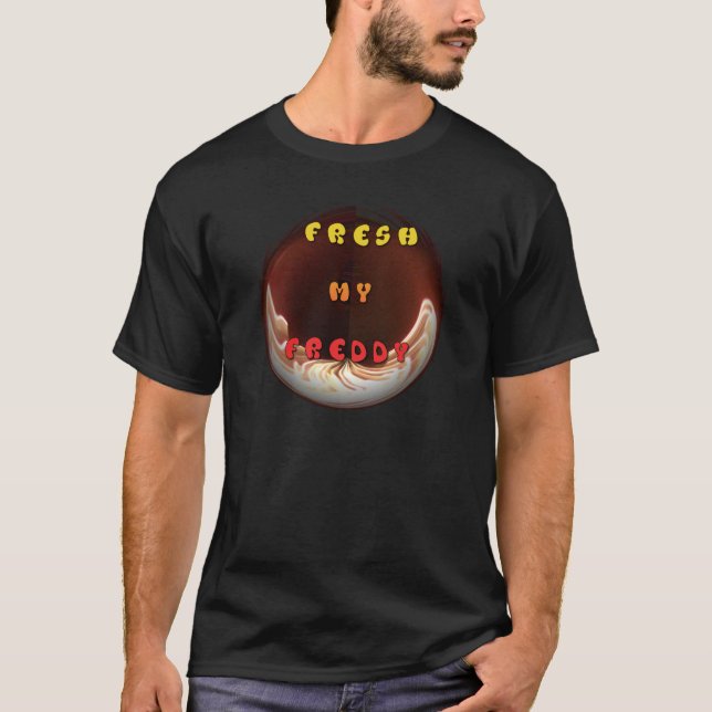 T-shirt Fraîchissez mon feu freddy Brûler Hakuna Matata da (Devant)