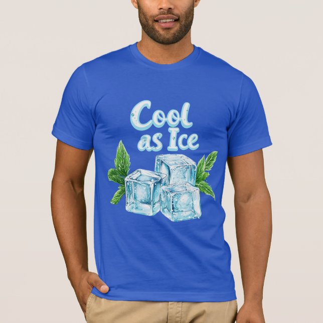 T-shirt Frais comme de la Glace ❄️ (Devant)