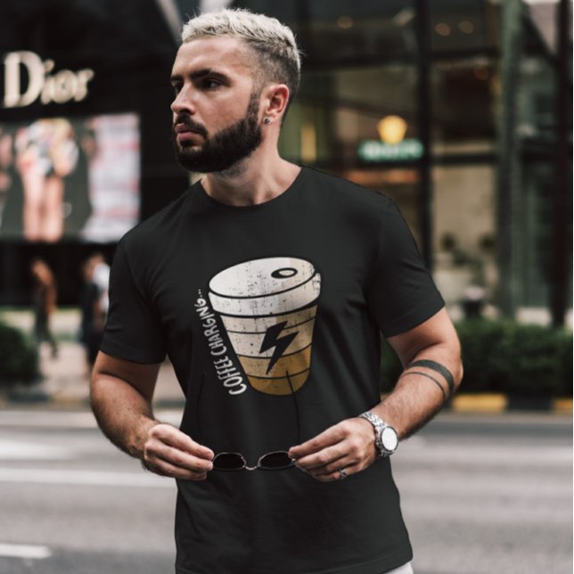 T-shirt Frais de coupe de café (Créateur téléchargé)