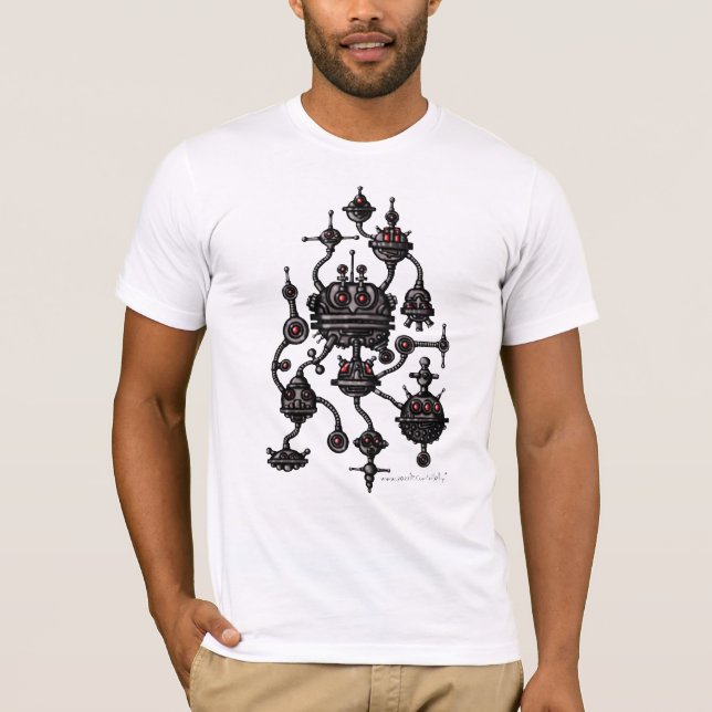 T-shirt frais de graphique d'intelligence (Devant)
