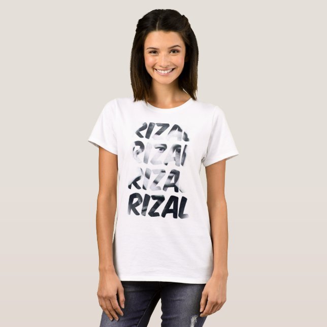 T-shirt frais de typographie d'activiste de Jose (Devant entier)