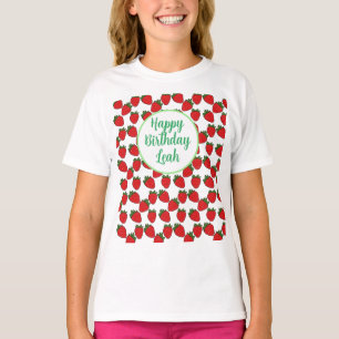 T-shirt Fraise Anniversaire Thème de fête