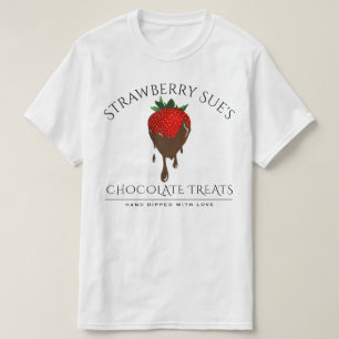T-shirt fraise chocolat
