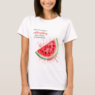 T-shirt Fraise juteuse tendance Design été Motivationnel