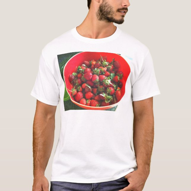 T-shirt Fraises classiques (Devant)