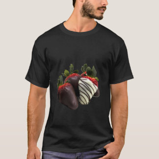T-shirt Fraises couvertes de chocolat