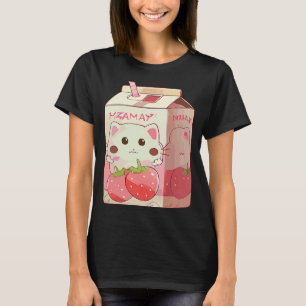 T-shirt Framboise Milkshake Chat 2