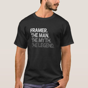 T-shirt Framer La Légende Du Mythe De L'Homme
