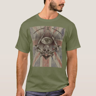 T-shirt Franc-maçon de Hiram Abiff avec la chemise de