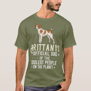 T-shirt Français Bretagne Espagnol Gift Puppies Propriét
