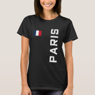 T-shirt France Drapeau Français Tour Eiffel Frankreich So