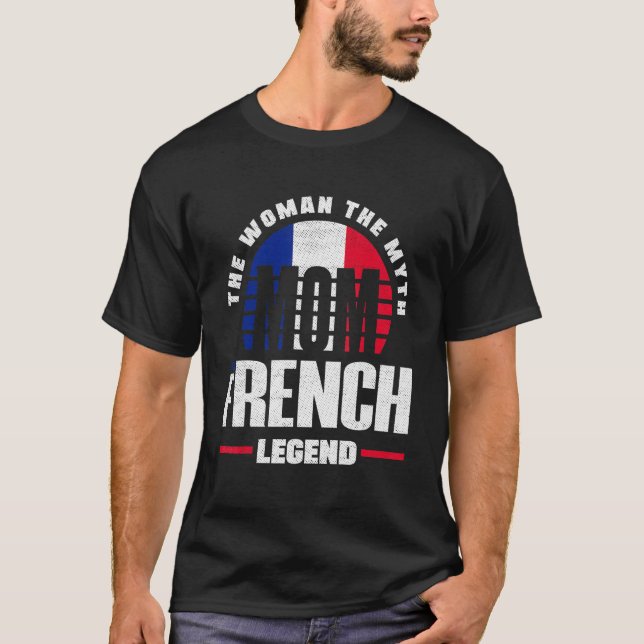 T-shirt France France Flag (Devant)