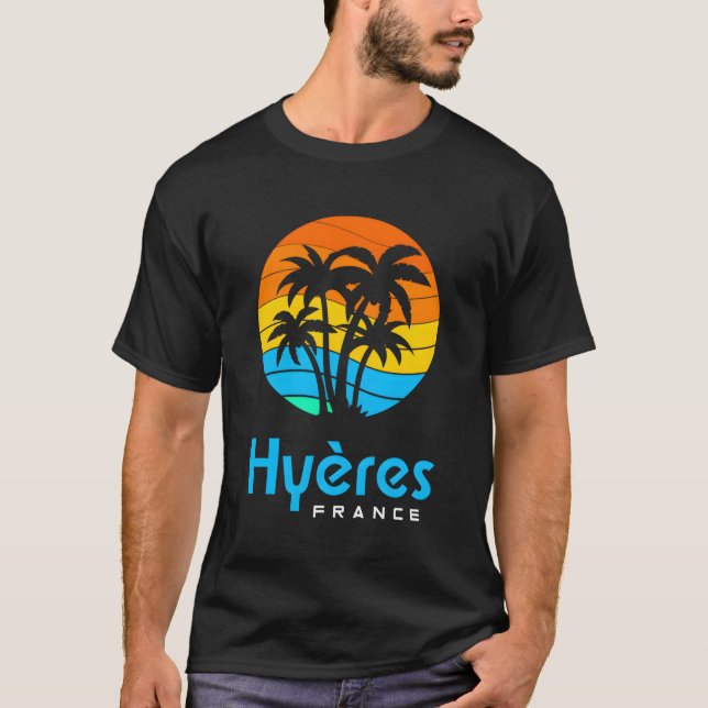T-shirt France Hyeres (Devant)