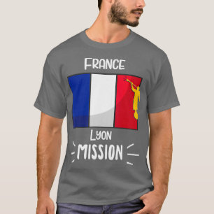 T-shirt France Lyon Mormon LDS Mission Missionnaire Don