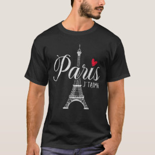 T-shirt France Paris Bonjour Marseille Monaco Eiffe