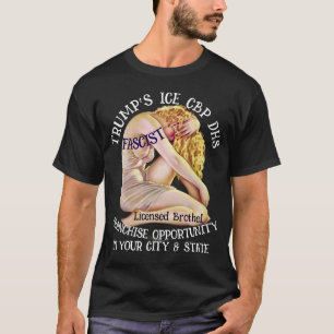 T-shirt Franchise de bordel Trump agréé assuré gros $