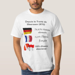 T-Shirt Franco-Allemand-Alsacien