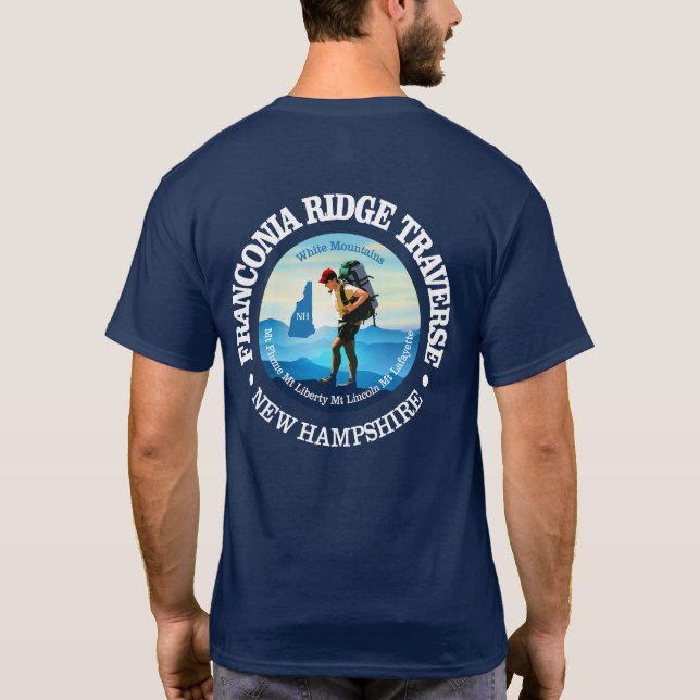 T-shirt Franconia Ridge Traverse (C) (Dos)