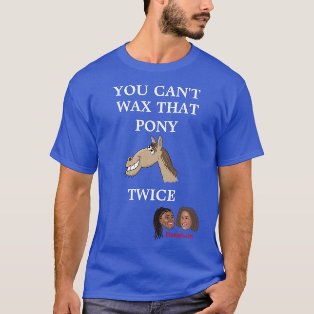 T-shirt Frangela "On ne peut pas se laver ce minet deux fo (Devant)