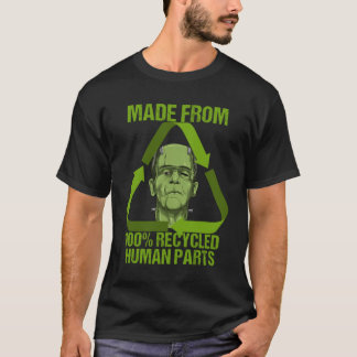 T-shirt Frankenstein Made From 100 Recycled Human Parts Ha