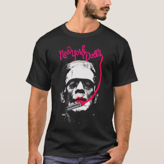 T-shirt Frankenstein (rose) de New York Doll