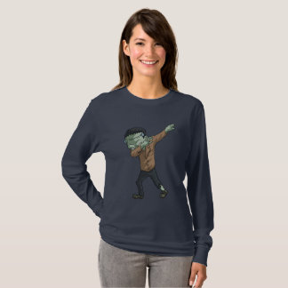 T-shirt Frankenstein tamponnant la danse drôle de limande