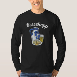 T-shirt Frankfurt Hessen Vin Pomme Dit Hessekopp Ffm R