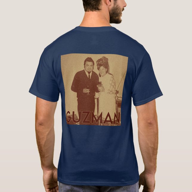 T-shirt FRANKIE & MARGARET GUZMAN SR. hommes (Dos)
