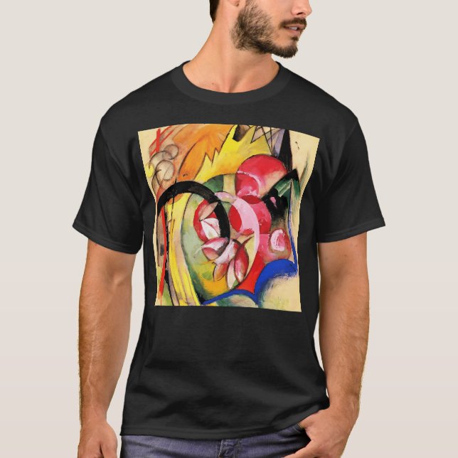 T-shirt Franz Marc Abstrait (Devant)