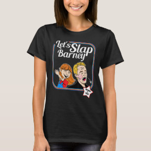 T-shirt Frappe Barney gifle pari gifle