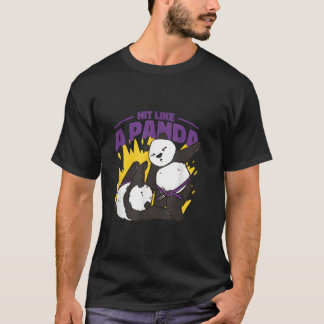 T-shirt Frappe Comme Un Panda