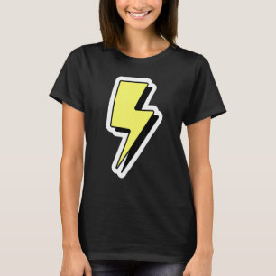 T-shirt Frappe éclair Tempête tonnerre Foudre Bol