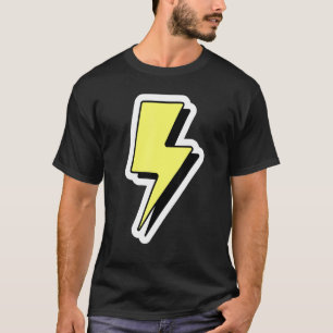 T-shirt Frappe éclair Tempête tonnerre Foudre Bol