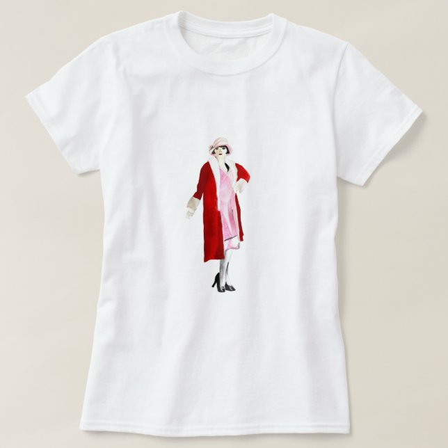 T-shirt Frappe fillette vintage (Design devant)
