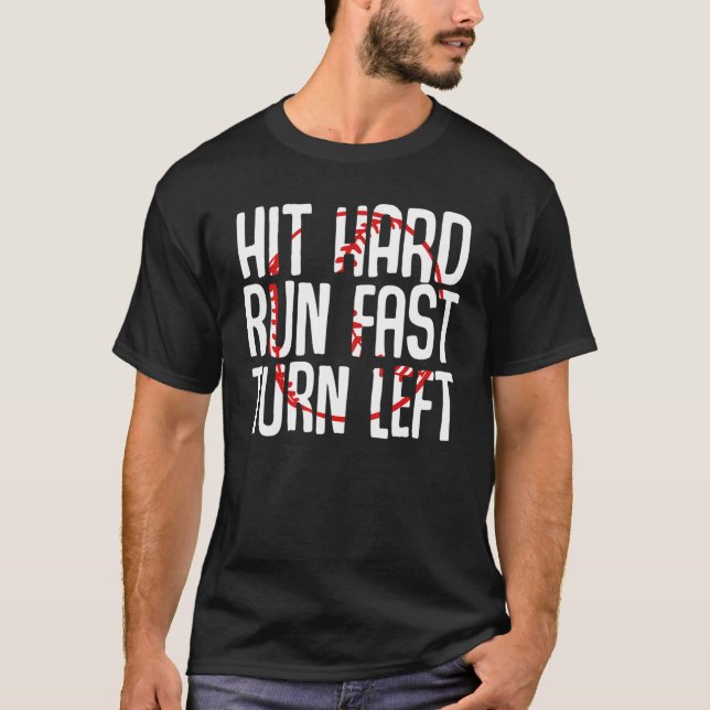 T-shirt Frapper À Dur Exécution Rapide À Gauche Exécution  (Devant)