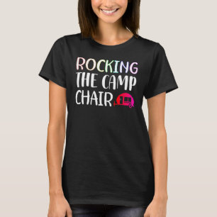 T-shirt Frapper Le Camp Chaire Camping Boondocking Pour En
